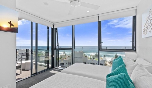 Two Bedroom Two Bathroom Ocean View Apartment - Level 13