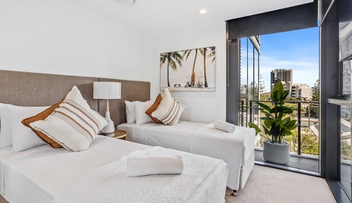 Two Bedroom Two Bathroom Ocean View Apartment - Level 5