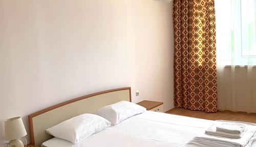 Family Apartment, 1 Double Bed with Sofa bed, Garden View