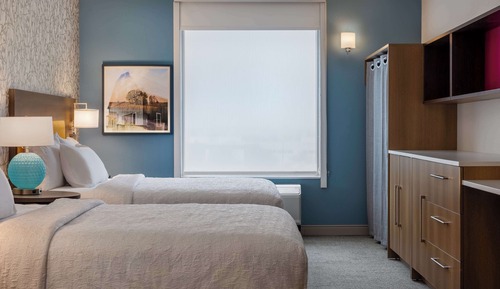 Studio Suite, 2 Queen Beds, Accessible, Bathtub (Mobility, Hearing)
