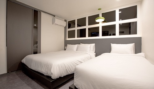 Premium Twin Room, Multiple Beds, Non Smoking, City View