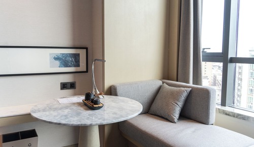 Deluxe Room, 2 Double Beds, City View