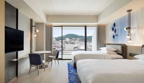 Room, 2 Double Beds, Non Smoking (View)