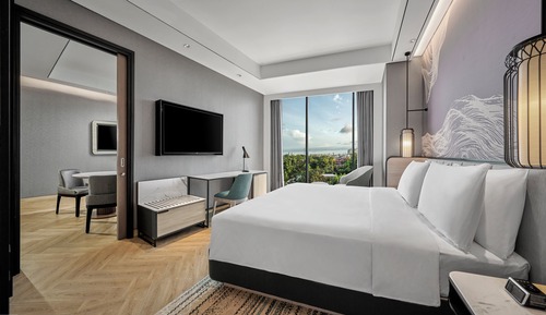 Suite, 1 King Bed with Sofa bed