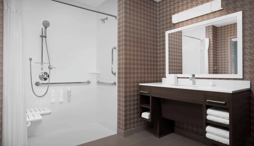 Studio, 1 King Bed, Accessible (Roll-In Shower)