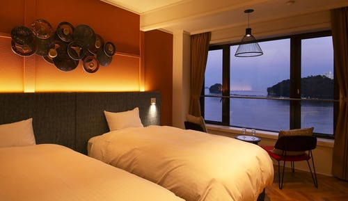 Twin Room, Non Smoking, Sea View