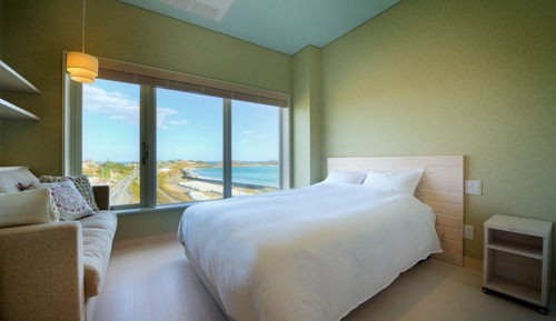 Double Room Single Use, 1 Large Twin Bed, Non Smoking, Ocean View