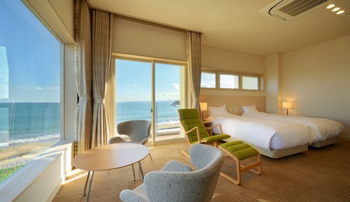 Twin Room, 2 Twin Beds, Non Smoking, Ocean View