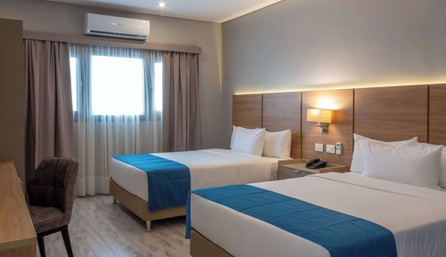 Room, 2 Double Beds, Accessible, Non Smoking