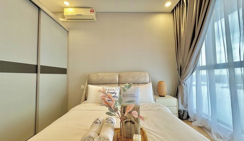 Family Apartment, 2 Bedrooms, Balcony, Sea View
