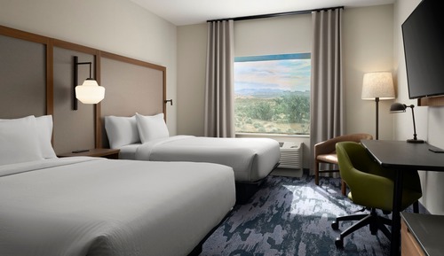 Standard Room, 2 Queen Beds, Non Smoking (Mobility Accessible, Tub)