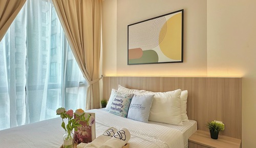Design Apartment, Multiple Beds, City View