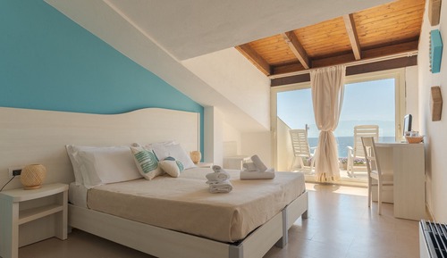 Panoramic Double or Twin Room, Private Bathroom, Sea View