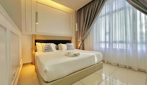 Comfort Apartment, 2 Bedrooms, Non Smoking, City View