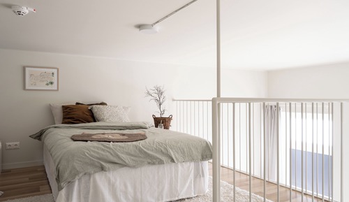 Family studio with sea view