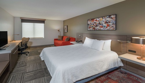One king bed with sofabed
