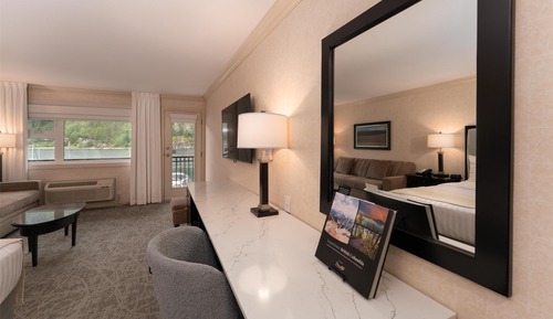 Standard Room, 1 King Bed, Balcony, Lake View (with Sofabed)