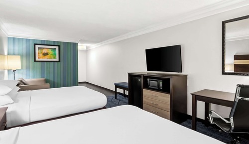 Suite, 2 Queen Beds, Accessible, Bathtub (with Sofabed)