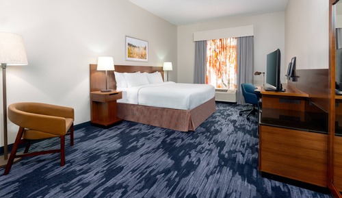Room, 1 King Bed (Mobility/Hearing Access, Roll-In Shwr)