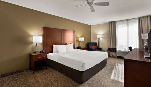Deluxe Room, 1 King Bed, Non Smoking, Refrigerator & Microwave