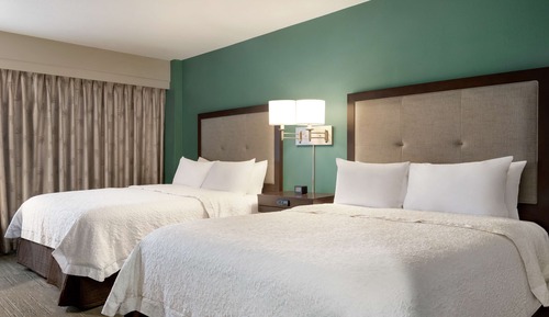Room, 2 Queen Beds, Non Smoking, Refrigerator & Microwave