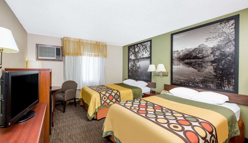 Business Room, 2 Double Beds, Non Smoking