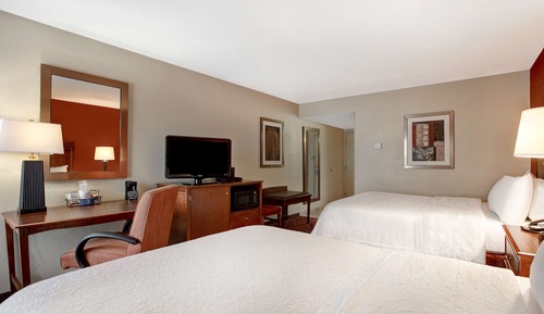 Room, 2 Queen Beds, Non Smoking, Refrigerator & Microwave