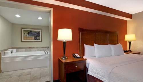 Room, 1 King Bed, Refrigerator & Microwave (Jetted Tub)