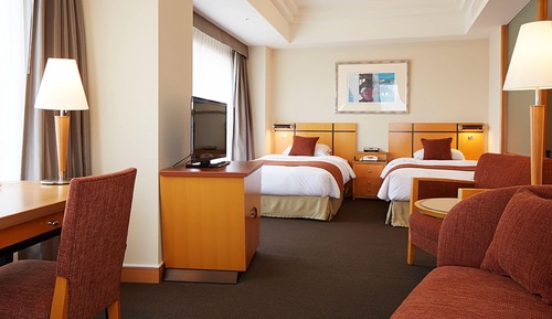 Deluxe Twin Room, Non Smoking, Corner (45㎡)