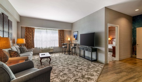 Suite, 1 King Bed with Sofa bed, Accessible, Non Smoking
