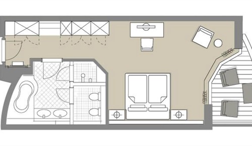 Elegant Nature Deluxe Room with Alpine View