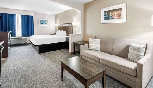 Suite, 1 King Bed, Non Smoking, Refrigerator & Microwave