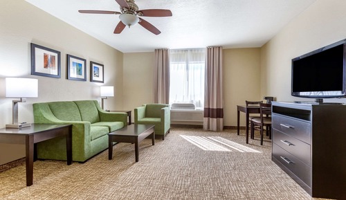 Superior Suite, Bed Room with King Bed, Living Room, Non-Smoking
