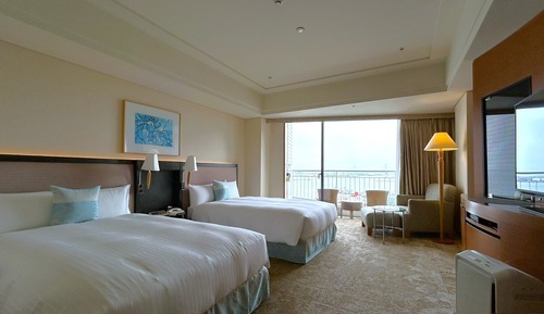 (High Floor)Yokohama Floor Luxury Ocean Twin Bay View, Non-Smoking