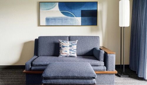 Room, 1 King Bed with Sofa bed (Hearing Accessible)