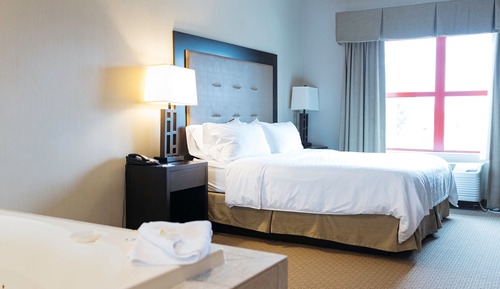 Suite, 1 King Bed with Sofa bed (Wet Bar)