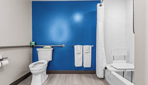 Standard Room, 2 Queen Beds, Hearing Accessible (Mobility, Accessible Tub)