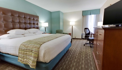 Deluxe Room, 1 King Bed, Refrigerator & Microwave