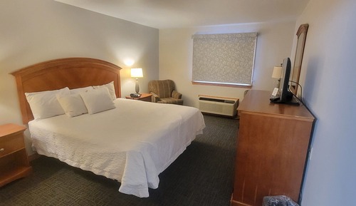 Standard Room, 1 King Bed, Non Smoking, Refrigerator & Microwave