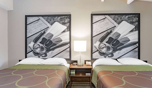 Room, 2 Double Beds, Accessible, Non Smoking (Mobility/Hearing, roll-in shower)