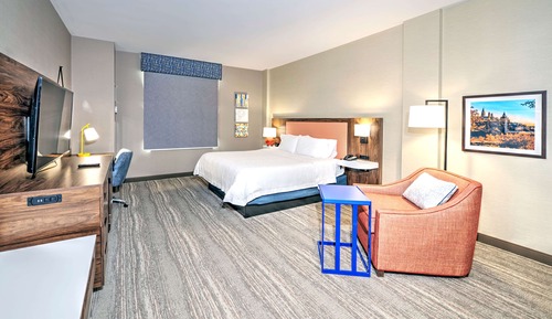 Room, 1 King Bed, Refrigerator
