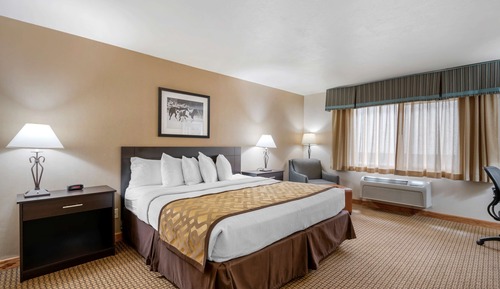 Standard Room, 1 King Bed, Non Smoking, Refrigerator & Microwave