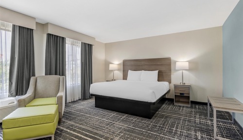 Suite, 1 King Bed, Non Smoking, Refrigerator & Microwave