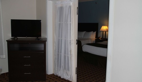 Suite, 2 Queen Beds, Non Smoking, Refrigerator & Microwave (Separate Living Room;with Sofabed)