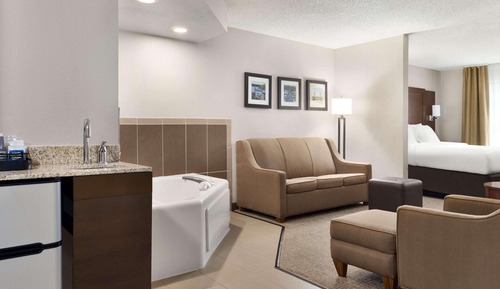 Suite, 1 King Bed with Sofa bed, Non Smoking, Jetted Tub