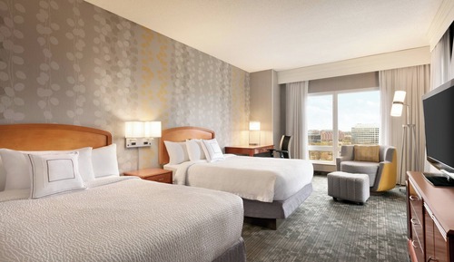 Room, 2 Double Beds (Mobility/Hearing Accessible, Tub)