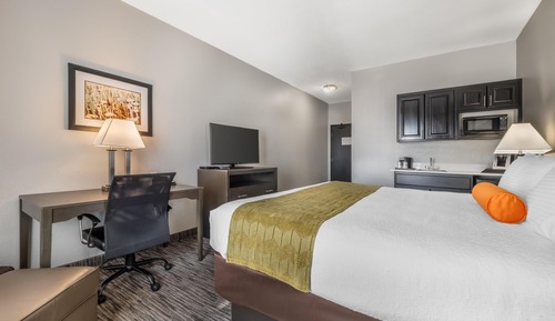 Standard Room, 1 King Bed, Non Smoking, Kitchenette