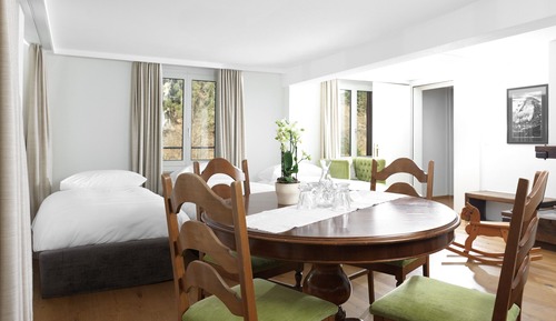 Suite without Balcony (Forest view, located at the rear of the Hotel)