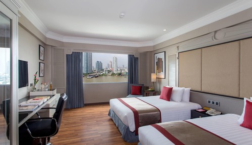 Room, 2 Twin Beds, Pool View (Thai Deluxe)