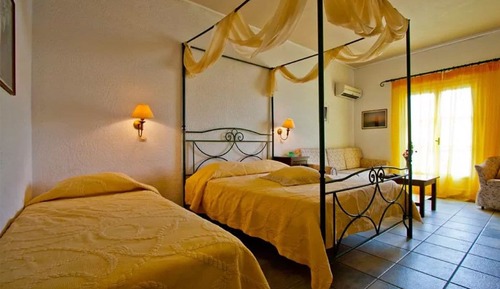 Superior Quadruple Room, Sea View (Amorgian)